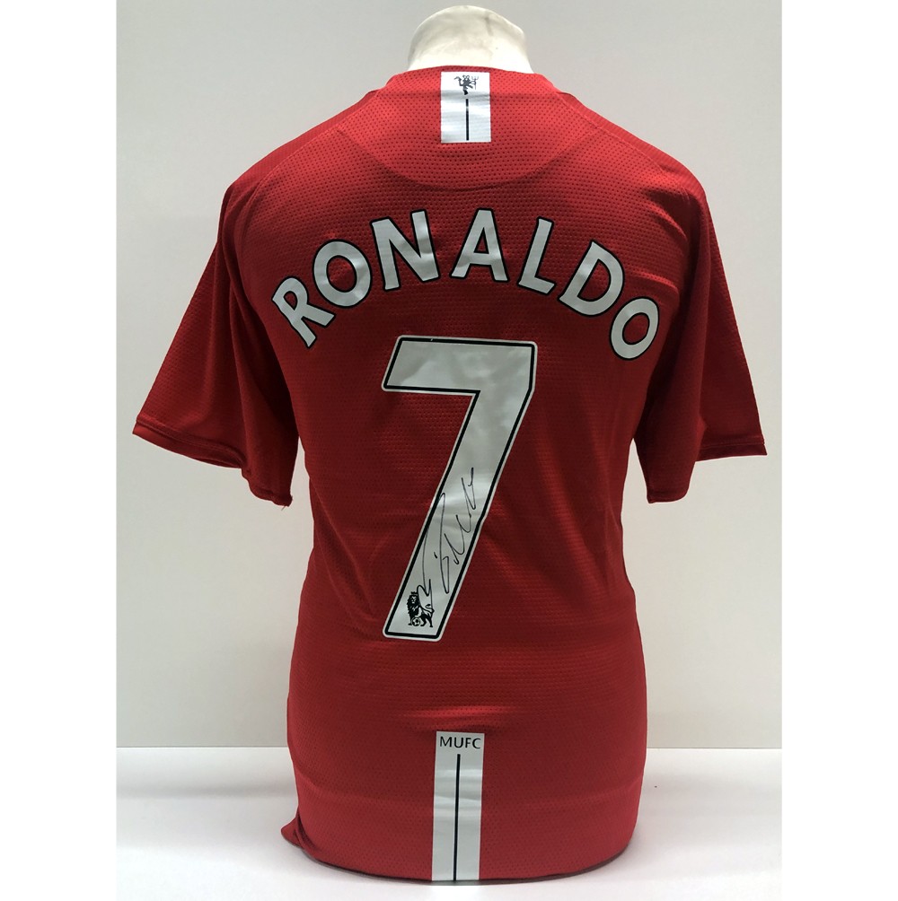 Cristiano Ronaldo Manchester United 2008 Shirt personally ...