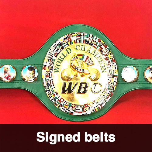 Signed belts